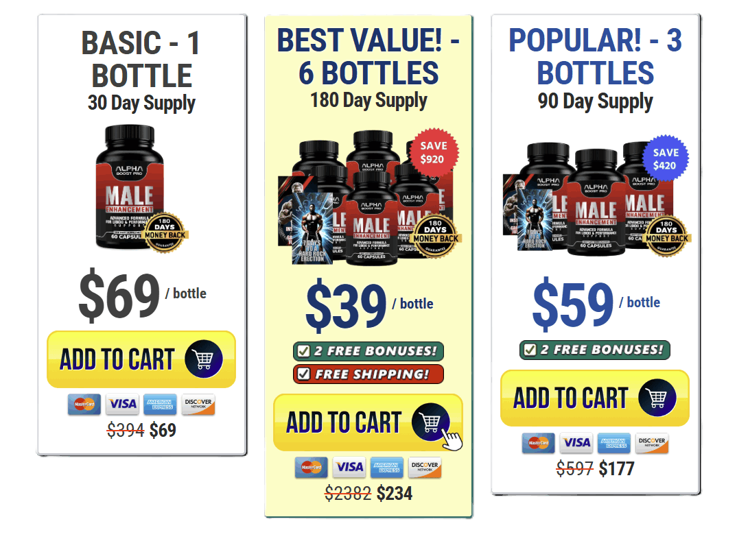 Alpha Boost Pro price 1